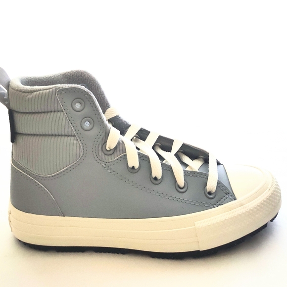 Converse Chuck Taylor All Star Berkshire Hi Boot - Heirloom Silver - Picture 3 of 6